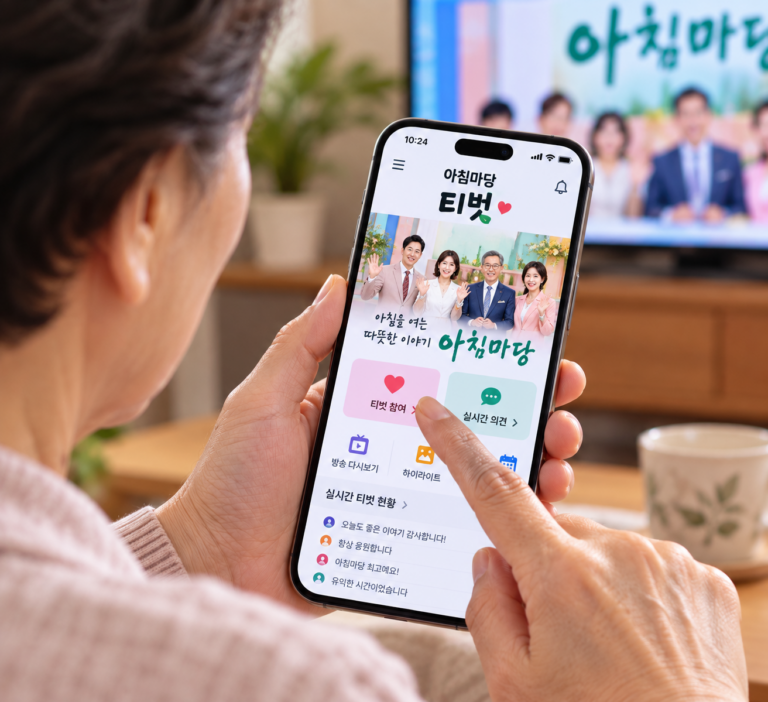 Read more about the article 아침마당 티벗 설치, 돌발퀴즈 참여와 댓글, 사연 신청 이용방법